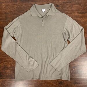 00s ARMANI COLLEZIONI “Cashmere” Polo 50 Armani Collezioni Men's Clothing at Neiman Marcus
